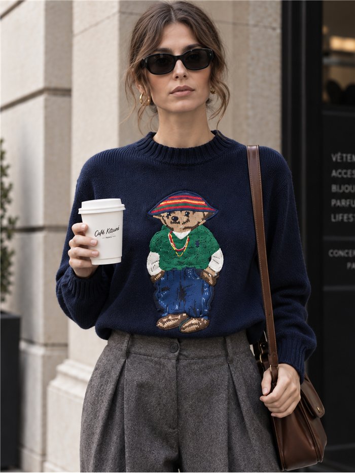 Teddy bear sweater
