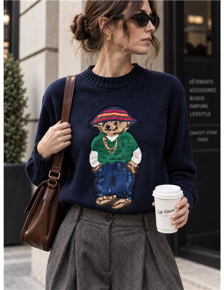 Teddy bear sweater