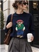Teddy bear sweater