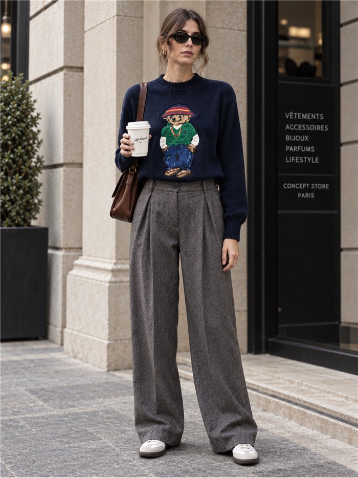 Teddy bear sweater