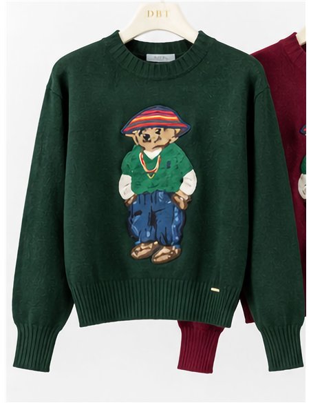 Teddy bear sweater