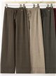 Pantaloni in maglia a gamba larga con coulisse