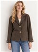 Blazer de punto botones dorados