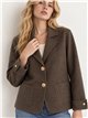 Blazer de punto botones dorados