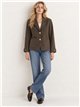 Blazer de punto botones dorados