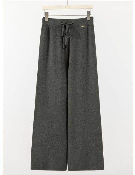 Strukturierte, weite Hose mit Ordon