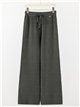 Pantaloni a gamba larga testurizzati con ordon