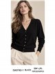 Cardigan con bottoni dorati