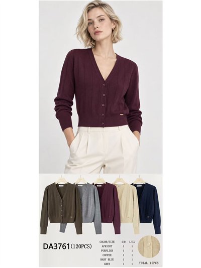 Chaqueta corta de punto canalé 2