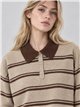 gestreiftes Poloshirt