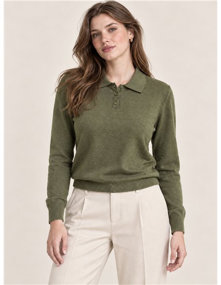 Jersey polo talla grande