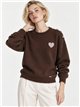 Jersey de lana y corazones vichy