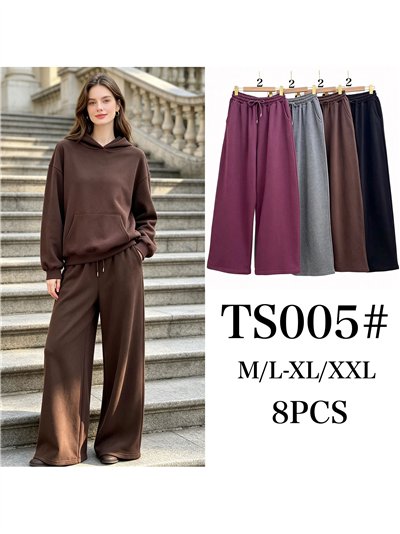 Pantalón de chándal wide leg 2