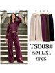 Pantalón de chándal wide leg con tachuelas