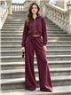 Pantalón de chándal wide leg con tachuelas