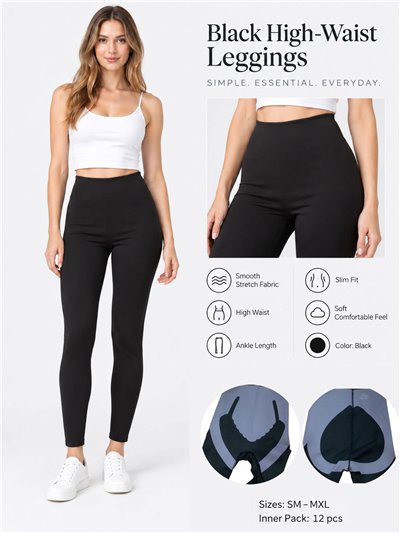 Leggings moldeadores tiro alto 2