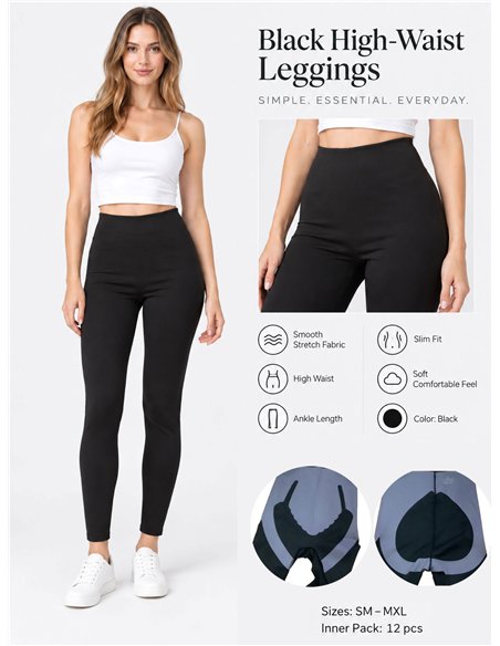 Leggings moldeadores tiro alto