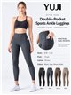 Leggings deportivos bolsillos laterales