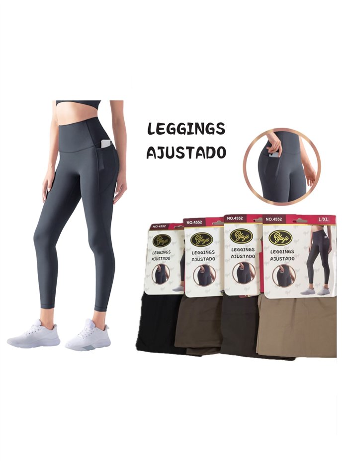 Leggings deportivos bolsillos laterales