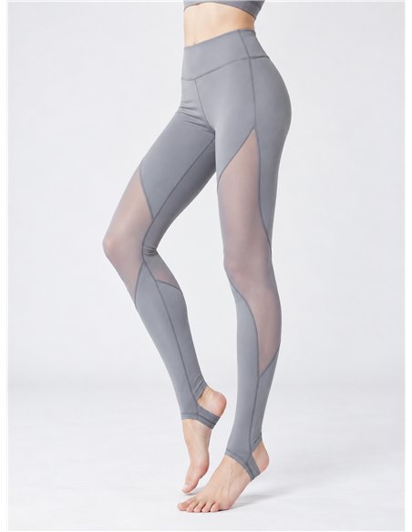 Leggings deportivos estribo y malla