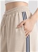 Pantalón de chándal wide leg bandas laterales