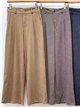 Pantalón wide leg de cuadros