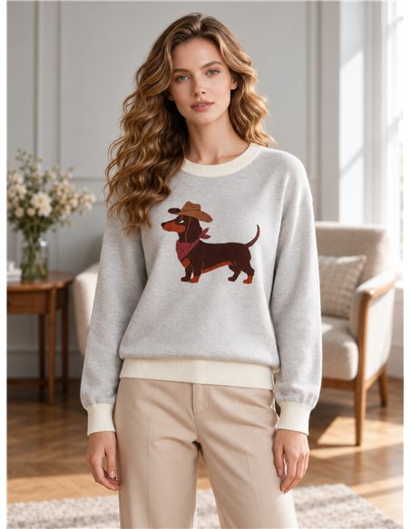 Jersey perro salchicha cowboy