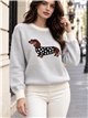 Jersey perro salchicha corazones
