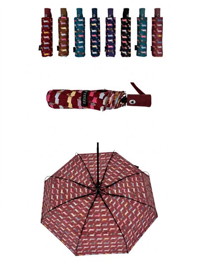 Parapluie pliant automatique à motif teckel 2