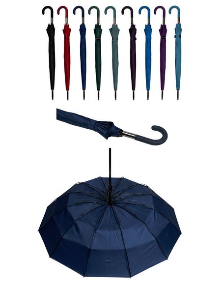 Guarda-chuva longo automático liso