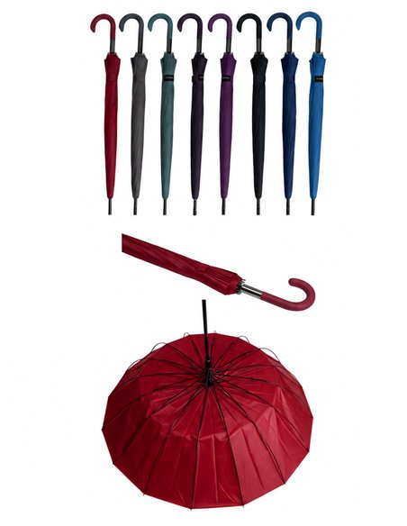 Guarda-chuva longo automático liso