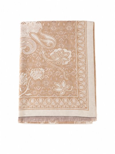 Lenço com estampa paisley