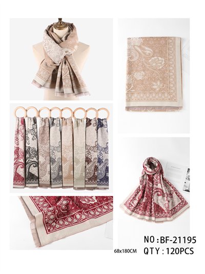 Lenço com estampa paisley 2