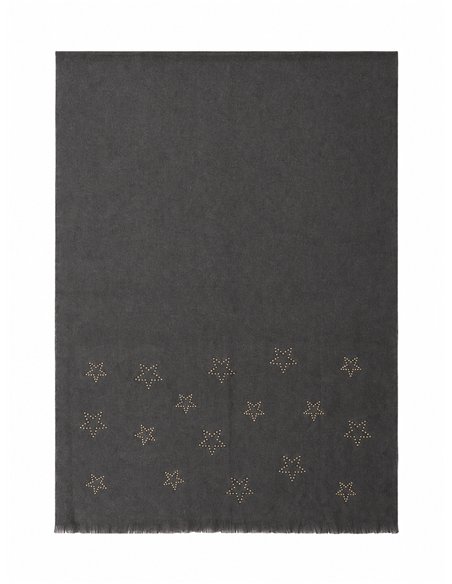 Écharpe à étoiles en strass