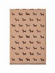 Lenço estampado com Dachshund
