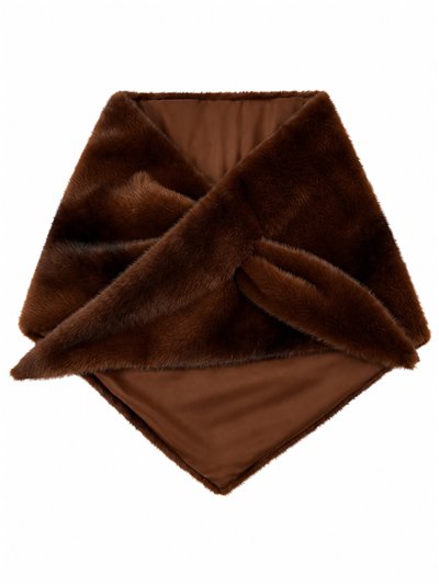Estola triangular de pelo