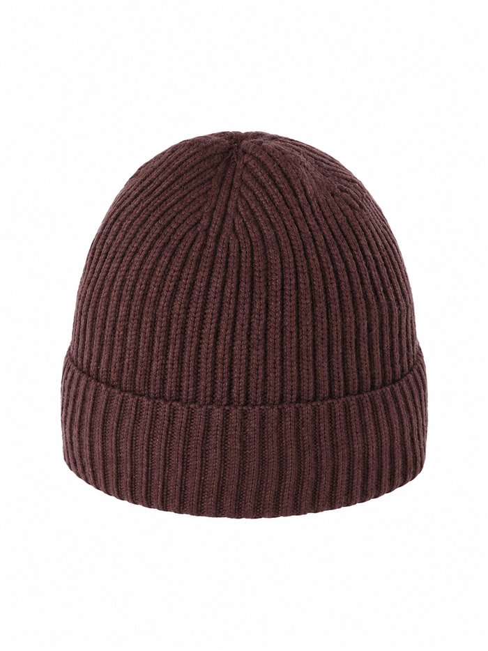 Gorro de punto canalé