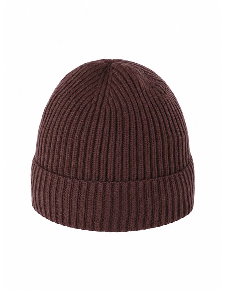 Gorro de punto canalé