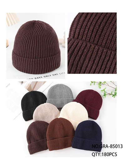 Cappello a coste in maglia 2