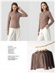 Chaqueta afelpada con cremallera