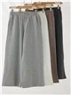 Pantaloni in pile a gamba larga