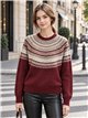 Nordisches Jacquard-Trikot