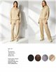 ensemble cardigan à capuche et pantalon