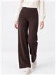 Pantalón wide leg talla grande afelpado