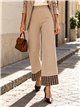 Pantalón de punto jacquard