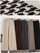 Pantalón de punto jacquard