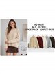 Pull en maille à lacets fleuris