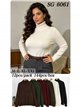 Maglione oversize in maglia con collo alto