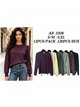 Jersey de punto con botones en hombro