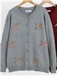 Chaqueta de punto con lazos